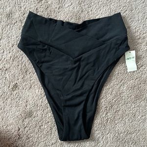 NWT AERIE HIGH LEG BIKINI BOTTOM